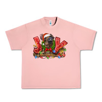 Salmon joy pig Urban Heavy Tee - LillyAllenDesigns