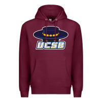Burgundy uc santa barbara gauchos Premium Hoodie - linhVisuals
