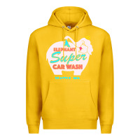 Lemon pink elephant car wash Premium Hoodie - linhVisuals