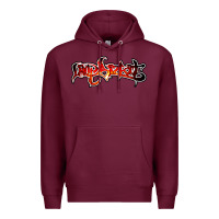 Burgundy limp bizkit 01 Premium Hoodie - linhVisuals