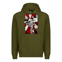 Army Green limp bizkit 23 Premium Hoodie - linhVisuals