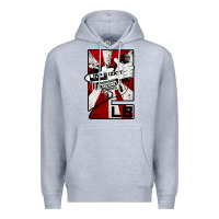 Heather Grey limp bizkit 23 Premium Hoodie - linhVisuals