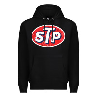 Black stp Premium Hoodie - linhVisuals