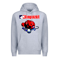 Heather Grey limp bizkit 35 Premium Hoodie - linhVisuals