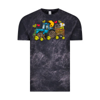 Cloud Black softball tractor Vintage Tee - SublimationCraftShop