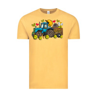 Vintage Mustard softball tractor Vintage Tee - SublimationCraftShop