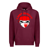 Burgundy limp bizkit 28 Premium Hoodie - linhVisuals