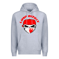 Heather Grey limp bizkit 28 Premium Hoodie - linhVisuals