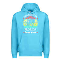 Ocean Blue someone in florida loves me t  shirt someone in florida loves me funny Premium Hoodie - linhVisuals