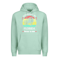 Seafoam someone in florida loves me t  shirt someone in florida loves me funny Premium Hoodie - linhVisuals