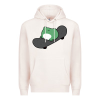 Skateboarding Frog Premium Hoodie | Teevron