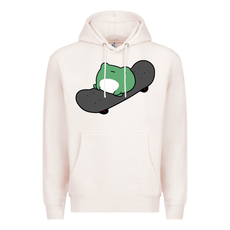 Skateboarding Frog Premium Hoodie by linhVisuals | Teevron