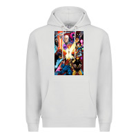 Dove Grey x men 3 Premium Hoodie - linhVisuals