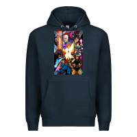 Navy x men 3 Premium Hoodie - linhVisuals