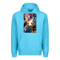 Ocean Blue x men 3 Premium Hoodie - linhVisuals