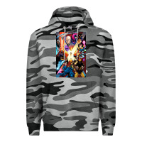 Slate Camo x men 3 Premium Hoodie - linhVisuals