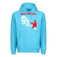 Ocean Blue billy bragg müsic Premium Hoodie - linhVisuals