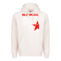 Pale Pink billy bragg müsic Premium Hoodie - linhVisuals