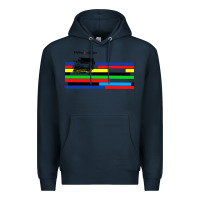 Navy billy bragg müsic Premium Hoodie - linhVisuals