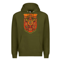 Army Green billy bragg müsic Premium Hoodie - linhVisuals