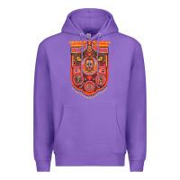 Purple billy bragg müsic Premium Hoodie - linhVisuals