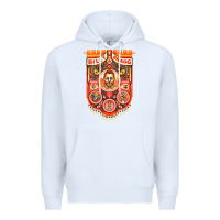 White billy bragg müsic Premium Hoodie - linhVisuals
