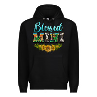 Black blessed mini Premium Hoodie - BarkalooDesign