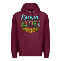 Burgundy blessed mini Premium Hoodie - BarkalooDesign