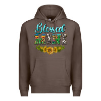Coffee blessed mini Premium Hoodie - BarkalooDesign