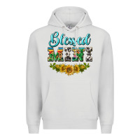 Dove Grey blessed mini Premium Hoodie - BarkalooDesign