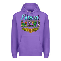 Purple blessed mini Premium Hoodie - BarkalooDesign