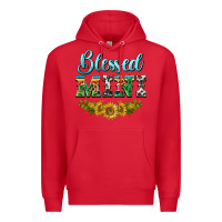 Red blessed mini Premium Hoodie - BarkalooDesign