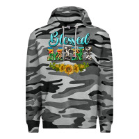 Slate Camo blessed mini Premium Hoodie - BarkalooDesign