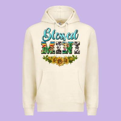 Blessed Mini Premium Hoodie Designed By Barkaloodesign
