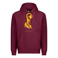 Burgundy james bay müsic Premium Hoodie - linhVisuals