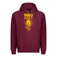 Burgundy the wood brothers blues Premium Hoodie - linhVisuals