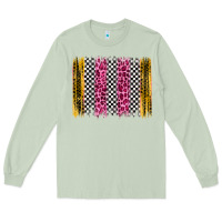 Matcha race leopard brush stroke Long Sleeve Tee - Artiststas