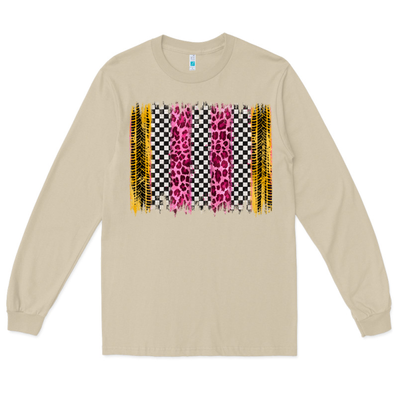 Race Leopard Brush Stroke Long Sleeve Tee by Artiststas | Teevron