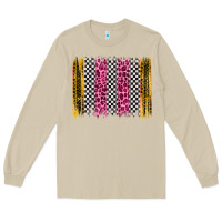 Mushroom race leopard brush stroke Long Sleeve Tee - Artiststas