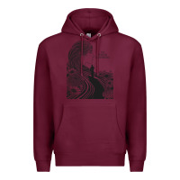 Burgundy the wood brothers blues Premium Hoodie - linhVisuals