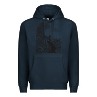 Navy the wood brothers blues Premium Hoodie - linhVisuals