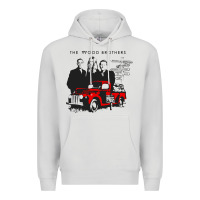 Dove Grey the wood brothers blues Premium Hoodie - linhVisuals