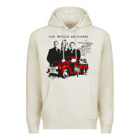 Oatmeal Heather the wood brothers blues Premium Hoodie - linhVisuals