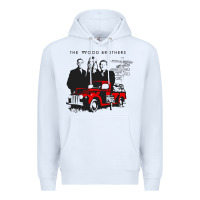 White the wood brothers blues Premium Hoodie - linhVisuals