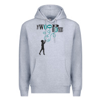 Heather Grey the wood brothers blues Premium Hoodie - linhVisuals