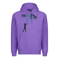 Purple the wood brothers blues Premium Hoodie - linhVisuals