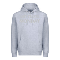 Heather Grey diet starts monday Premium Hoodie - linhVisuals