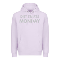 Lilac diet starts monday Premium Hoodie - linhVisuals