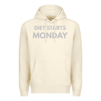 Sandshell diet starts monday Premium Hoodie - linhVisuals