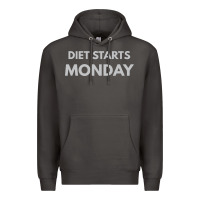 Smoke diet starts monday Premium Hoodie - linhVisuals